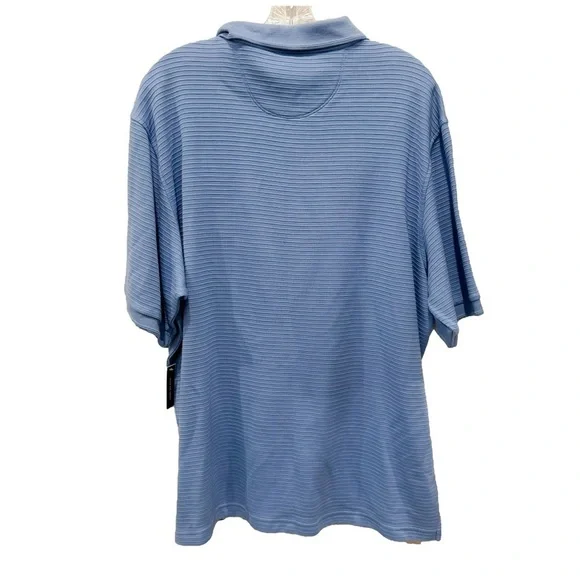 NWT Croft & Barrow ribbed button knit polo - Picture 3 of 3